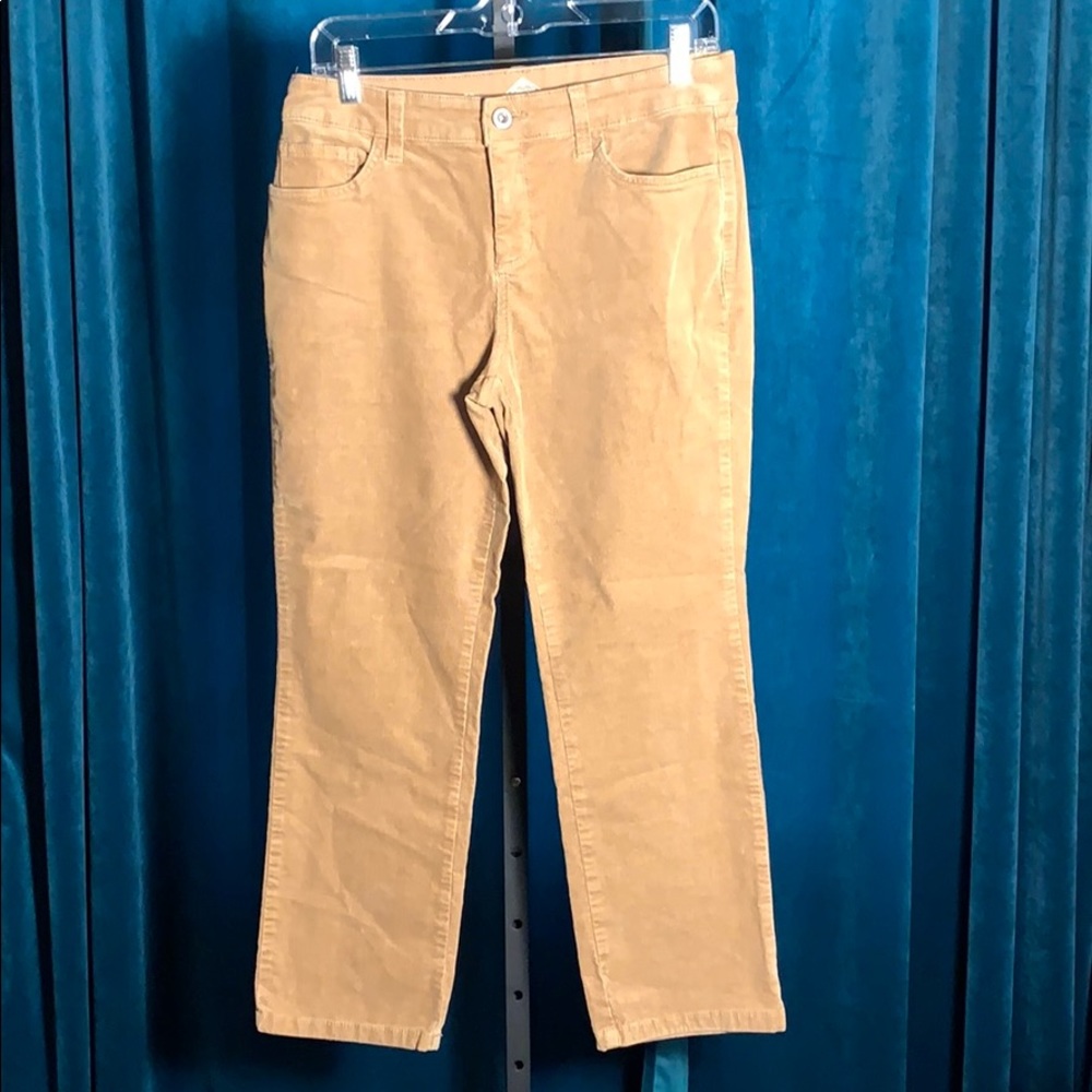 St John’s Bay corduroy straight leg tan jeans